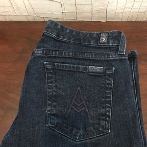 Flared 7 for all Mankind jeans